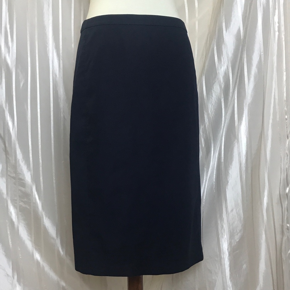 J. Crew Navy Blue Skirt